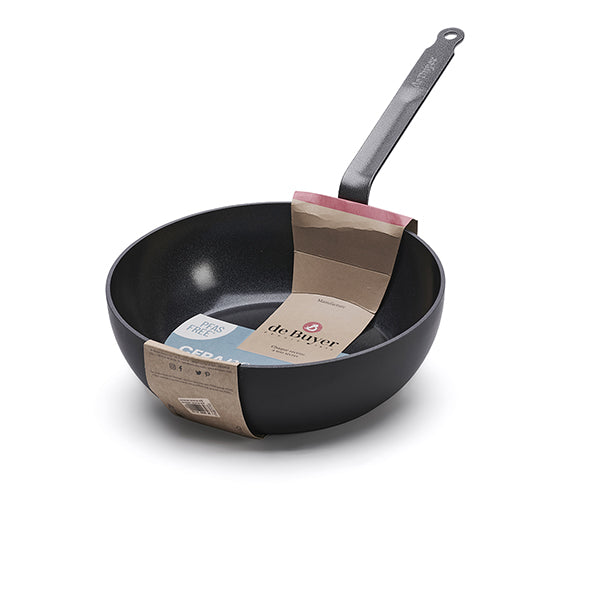 Sauteuse bombée en céramique Ceranoa 28 cm  De Buyer - Mathon - 8