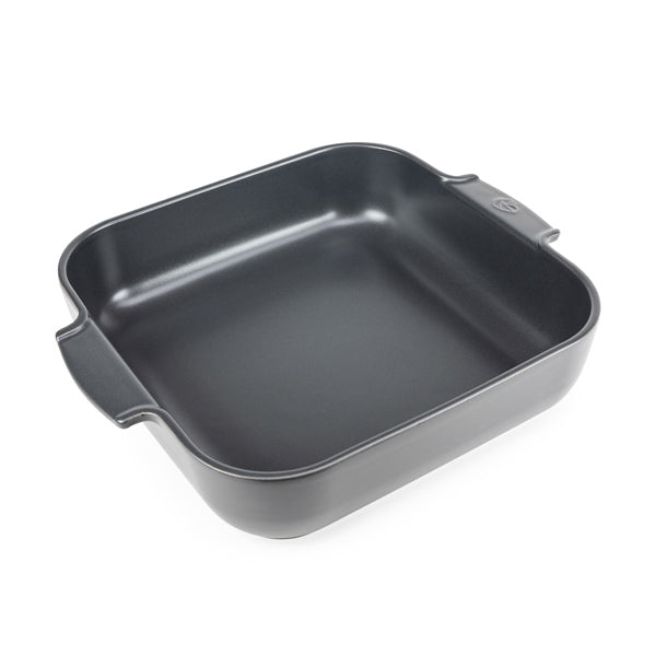 Plat à four céramique Appolia carré ardoise 36 cm Peugeot - Mathon - 1