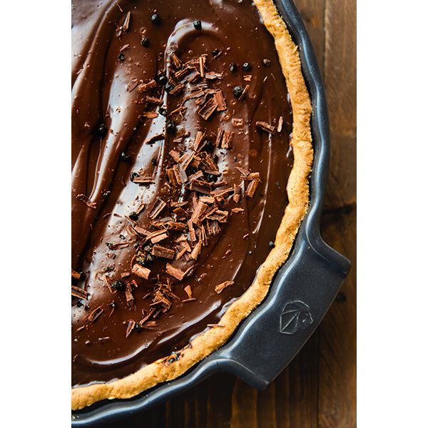 Moule à tarte céramique Appolia ardoise 30 cm Peugeot - Mathon - 3