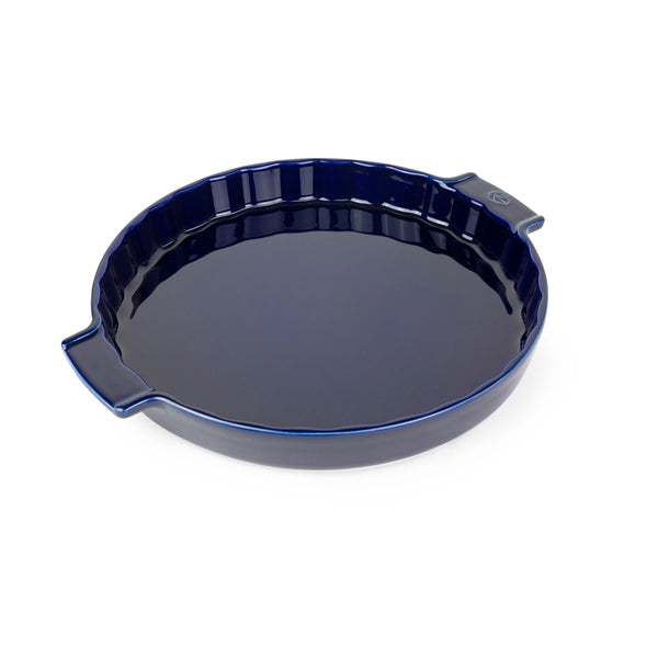 Moule à tarte céramique Appolia bleu 30 cm Peugeot - Mathon - 1