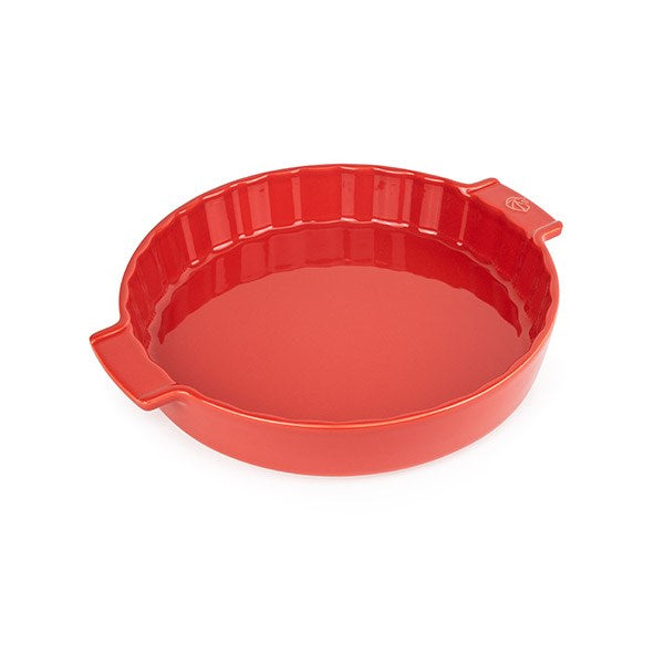 Tourtière céramique Appolia rouge 28 cm Peugeot - Mathon - 1