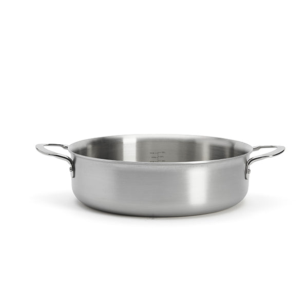 Sautoir droit tout inox Alchimy 28 cm De Buyer - Mathon - 7