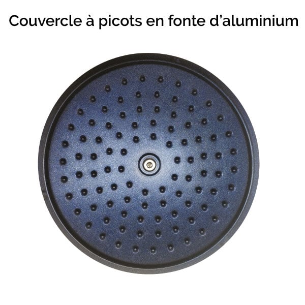 Cocotte légère ronde en fonte d