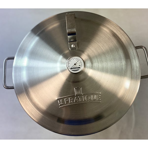 Lot cuiseur 40 L 12 bocaux et thermomètre à cadran Le Pratique - Mathon - 2