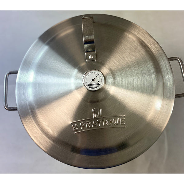 Lot cuiseur 90 L 24 bocaux avec thermomètre à cadran et pince à bocal - Mathon - 2