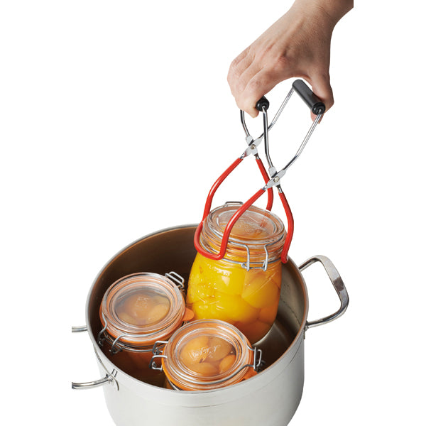 Lot cuiseur 90 L 24 bocaux avec thermomètre à cadran et pince à bocal - Mathon - 3