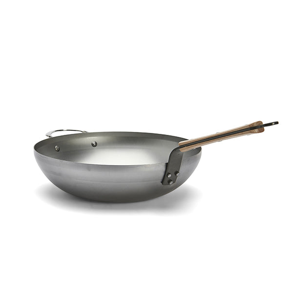 Wok acier Minéral B Bois 32 cm De Buyer - Mathon - 3