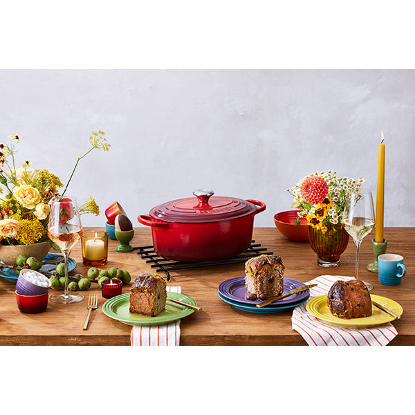 Cocotte fonte ovale cerise 27 cm Le Creuset - Mathon - 3