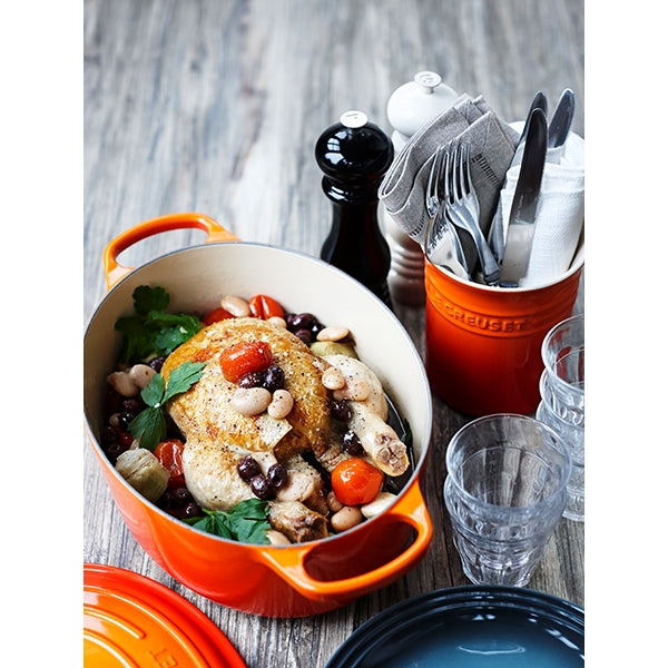 Cocotte fonte ovale volcanique 27 cm Le Creuset - Mathon - 3
