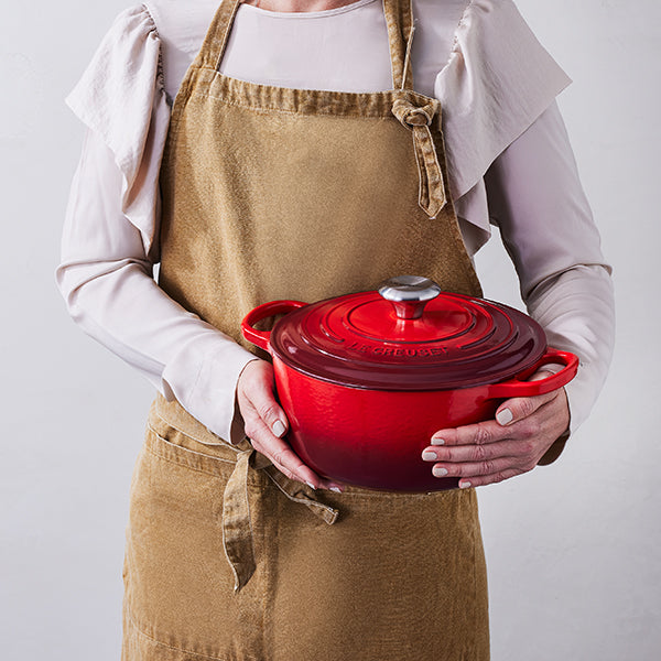 Cocotte fonte rond  20 cm cerise Le Creuset - Mathon - 4