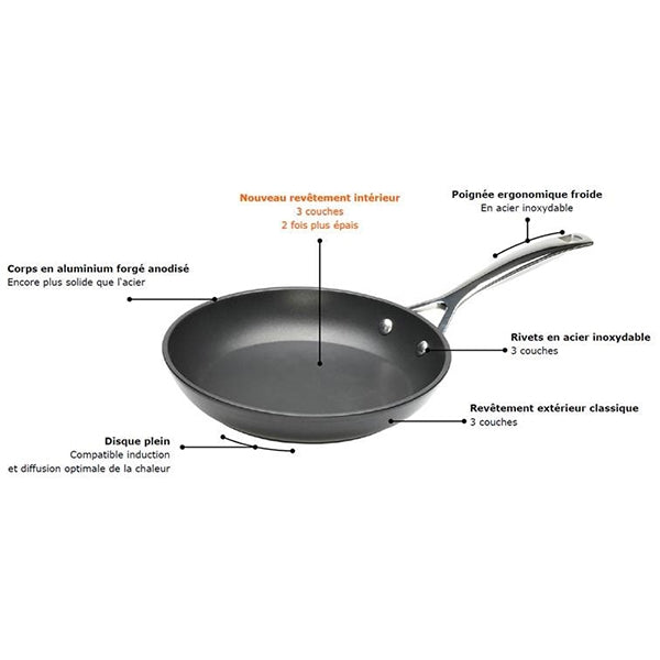 Wok Les Forgées 28 cm Le Creuset - Mathon - 5