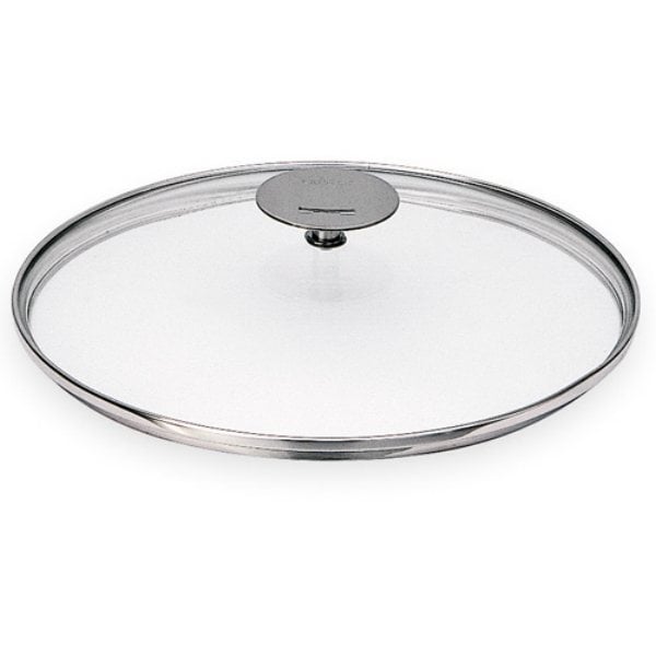 Couvercle verre Cristel Platine 26 cm Cristel - Mathon - 1