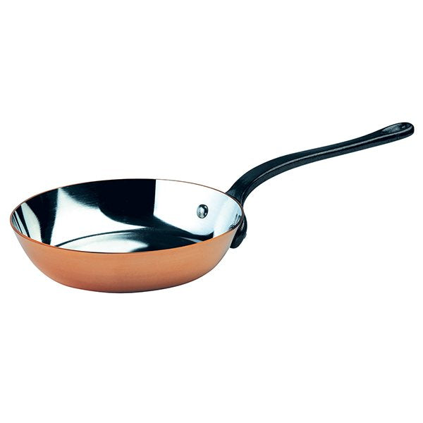 Poêle à frire en cuivre massif 32 cm Baumalu - Mathon - 1