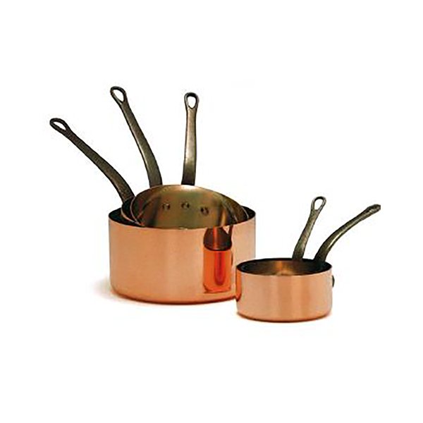 Casserole en cuivre massif 18 cm Baumalu - Mathon - 2
