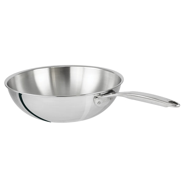 Wok tout inox Castel