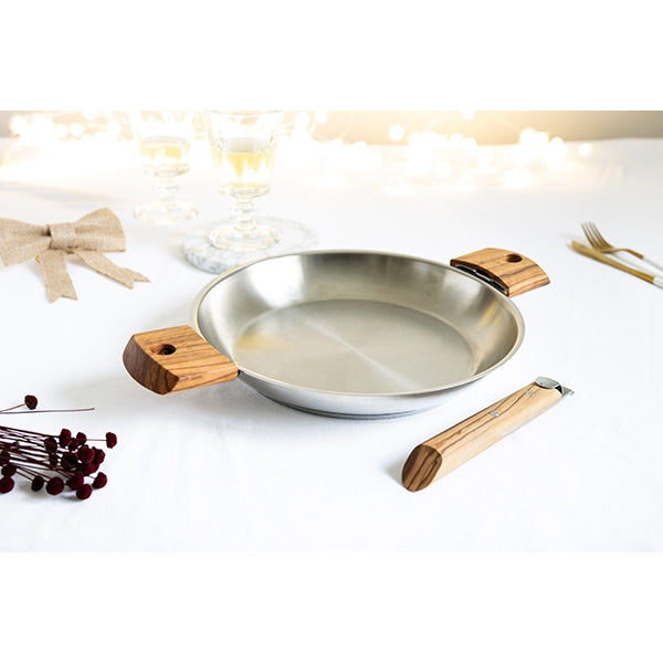Poêle tout inox Strate sans manche 28 cm Cristel - Mathon - 3