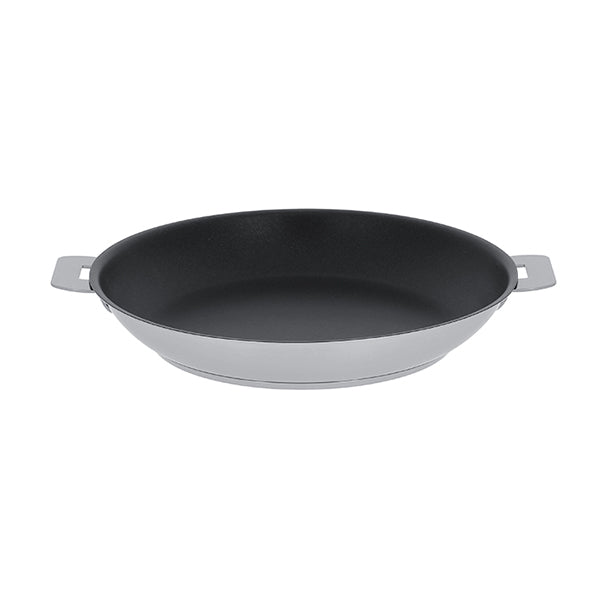 Poêle inox antiadhérente Strate sans manche 20 cm Cristel - Mathon - 1