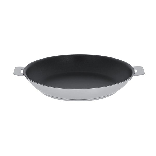 Poêle inox antiadhérente Strate sans manche 28 cm Cristel - Mathon - 1