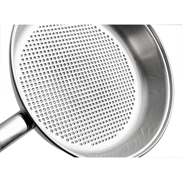 Poêle tout inox avec fond grill 20 cm Artame - Mathon - 4