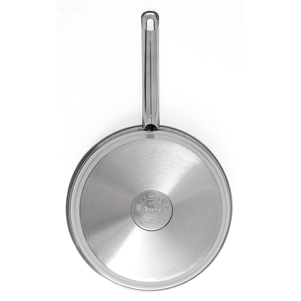 Poêle tout inox avec fond grill 28 cm Artame - Mathon - 4
