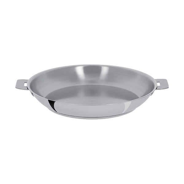 Lot 3 poêles tout inox Mutine 20, 24 et 28 cm et manche amovible Cristel - Mathon - 3