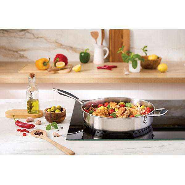 Sauteuse tout inox avec contre-poignée Excell’Inox 28 cm Mathon - Mathon - 4