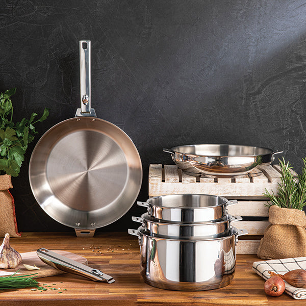 Casserole inox Clips’Inox sans manche 16 cm Mathon - Mathon - 3