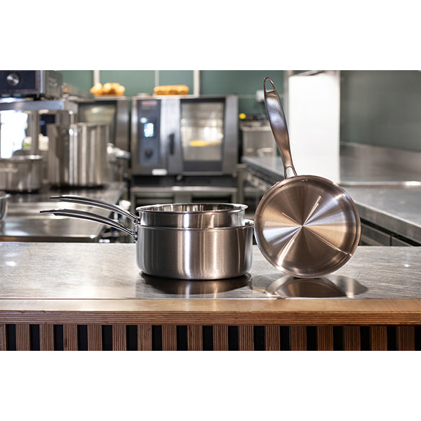Casserole inox Triply 16 cm Menastyl - Mathon - 2