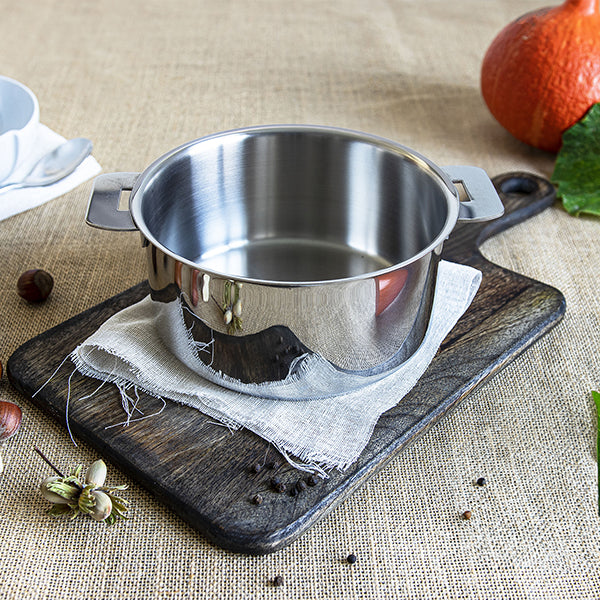 Casserole inox Mutine sans manche 18 cm Cristel - Mathon - 3