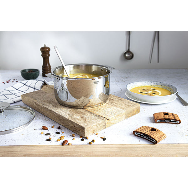 Faitout inox Casteline sans manche 24 cm Cristel - Mathon - 4