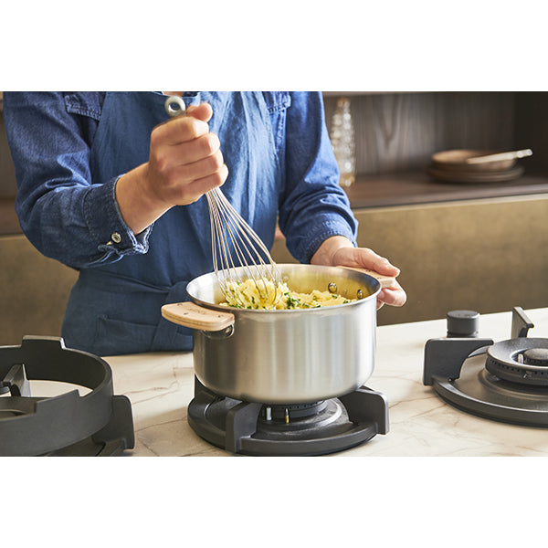 Casserole inox Alchimy Loqy sans manche 24 cm De Buyer - Mathon - 4