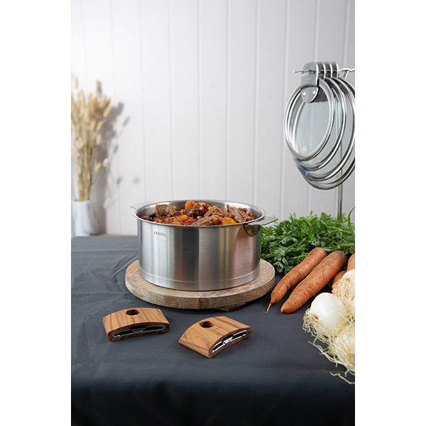 Faitout inox Strate sans manche 24 cm 5,1 L Cristel - Mathon - 3