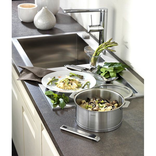 Faitout inox Strate sans manche 24 cm 5,1 L Cristel - Mathon - 4