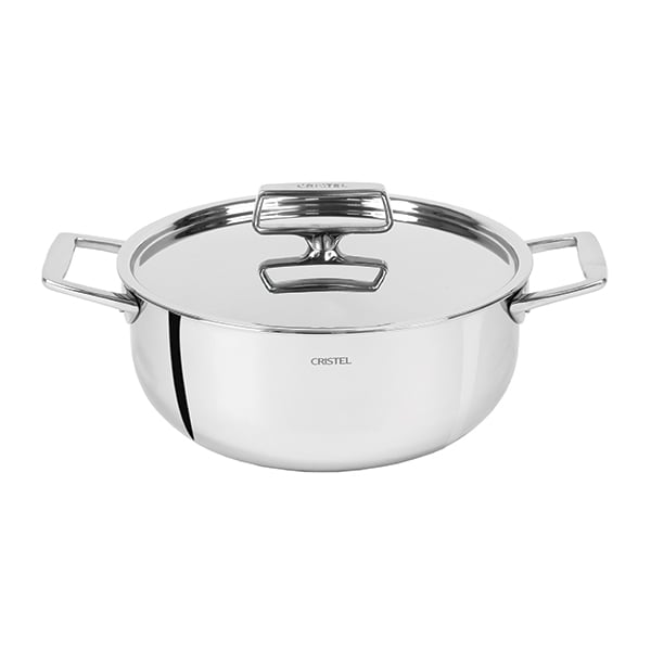 Faitout inox avec couvercle Castel