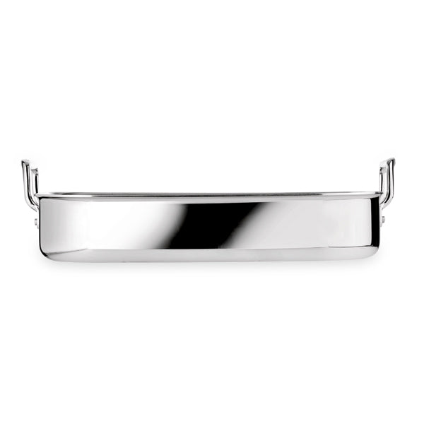 Plat à rôtir rectangulaire inox 35 cm Le Creuset - Mathon - 4