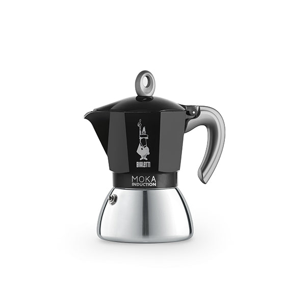 Cafetière italienne moka induction noir 4 tasses Bialetti - Mathon - 1