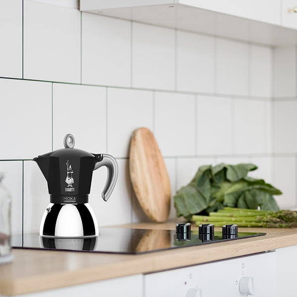Cafetière italienne moka induction noir 4 tasses Bialetti - Mathon - 2