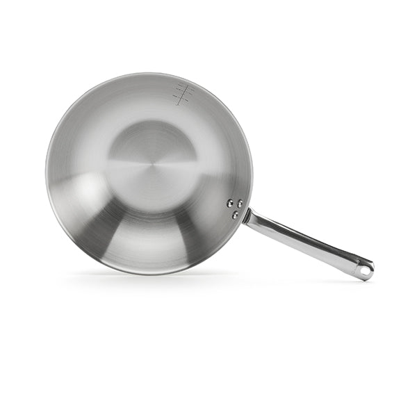 Wok tout inox Alchimy 32 cm De Buyer - Mathon - 5
