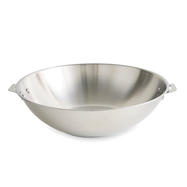 Wok tout inox Clips