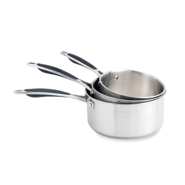 Lot 3 casseroles inox Excell