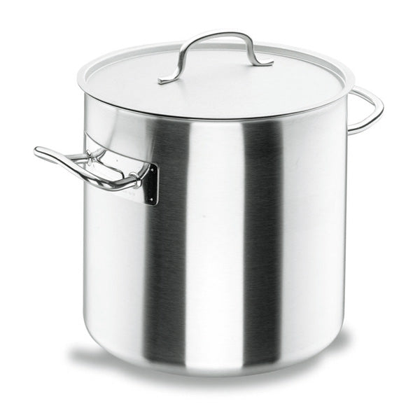 Batterie de cuisine tout inox : 3 casseroles, 2 poêles et 1 marmite Chef Classic Lacor - Mathon - 4