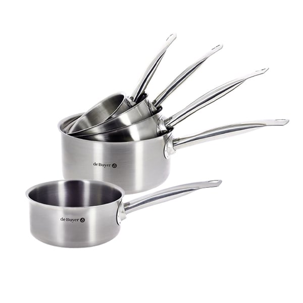 Lot 5 casseroles inox Prim