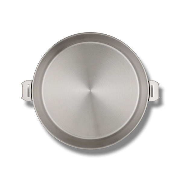 Lot 2 poêles tout inox Evolution 24 et 28 cm et manche amovible Beka - Mathon - 4