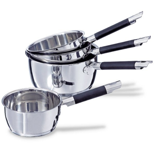 Set 4 casseroles inox Rapid Cook 14, 16, 18 et 20 cm Mathon - Mathon - 1
