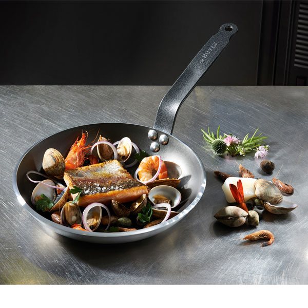 Poêle 28 cm Alu Choc Resto induction De Buyer - Mathon - 4