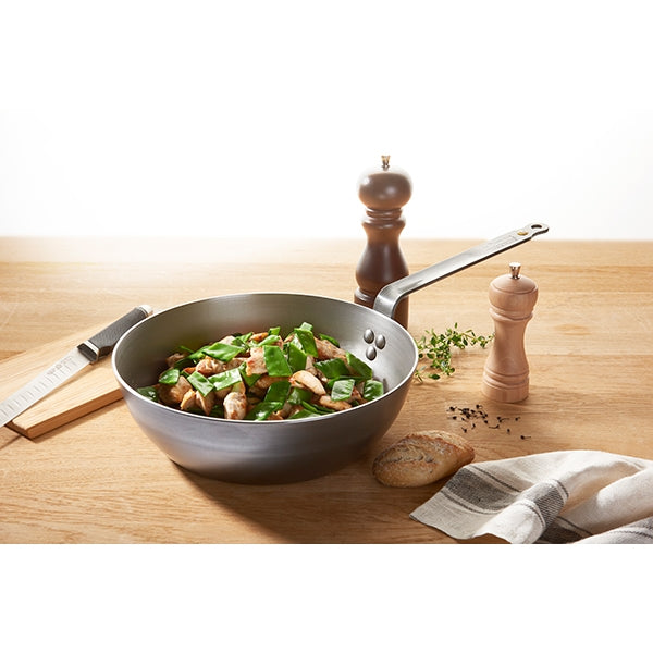Sauteuse paysanne acier Minéral B 28 cm De Buyer - Mathon - 2