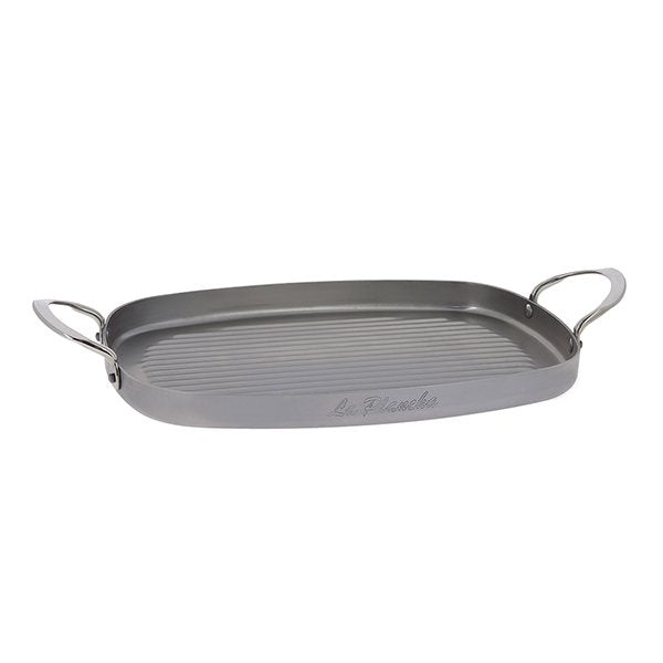 Plancha rectangulaire grill acier Minéral B 38 x 26 cm De Buyer - Mathon - 1