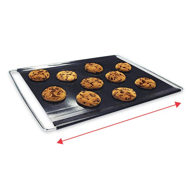 Grille de cuisson extensible avec feuille anti-adhérente NoStik - Mathon - 1