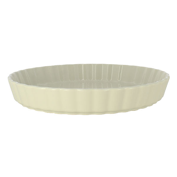 Moule à tarte Octave en grès beige 29 cm Menastyl - Mathon - 1