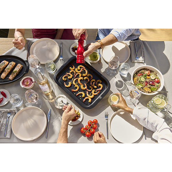 Plancha rectangulaire Grill To Table noir satin 43 cm Peugeot - Mathon - 4
